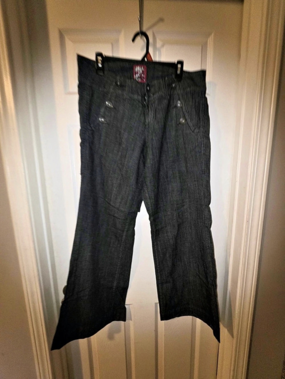 Torrif NYC jeans Black Flare Waist 14 Euc Cute Stylish 14